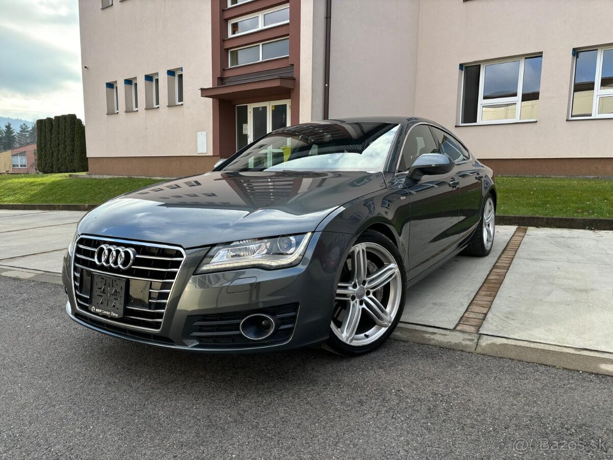 Audi A7 3.0 bitdi 230kw Sline webasto ACC 313ps keyless