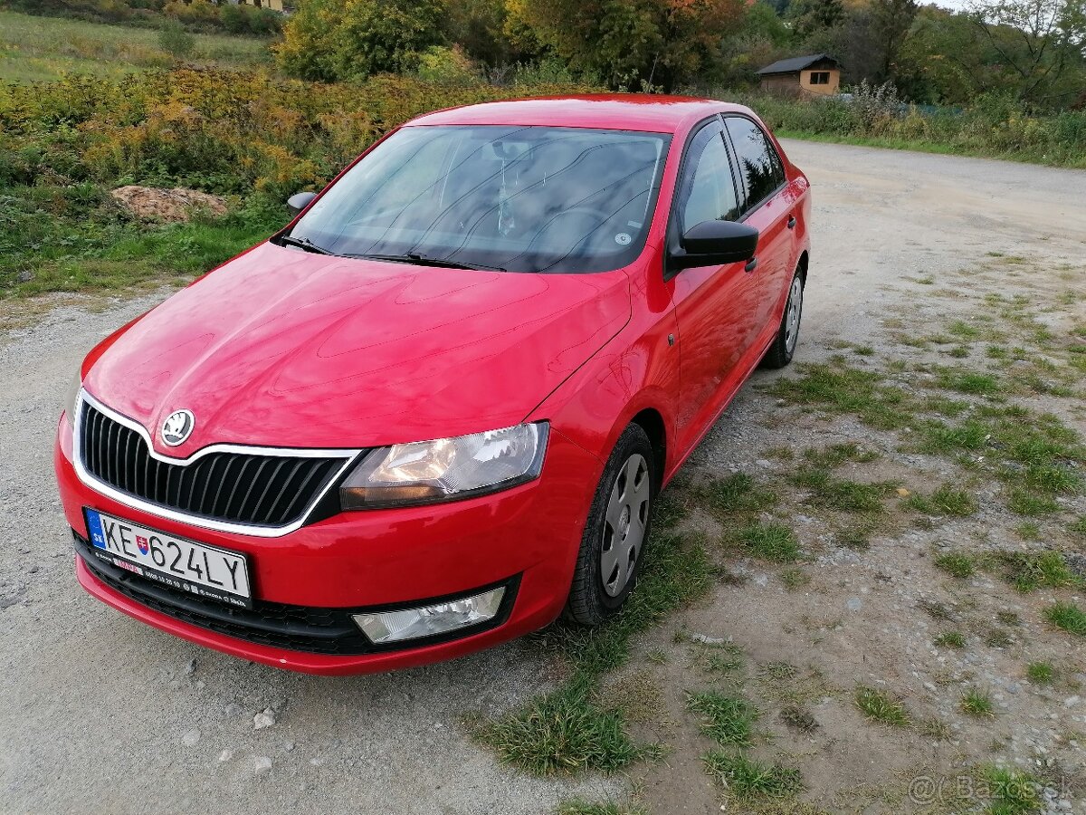 Škoda Rapid 1,2 benzín - plyn kupovaná na SR rok 10/2014