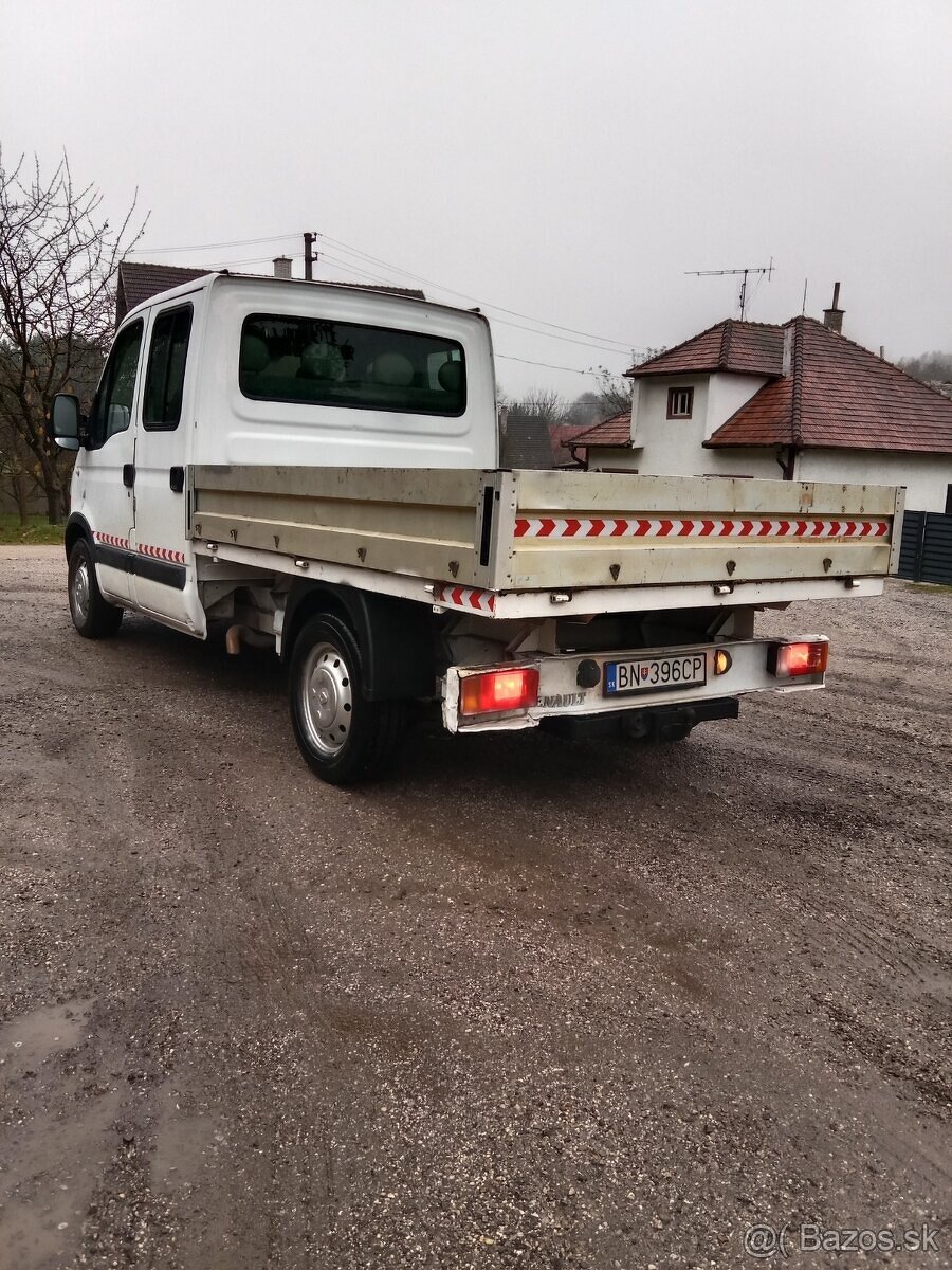 Renault Master Valník 7miestny