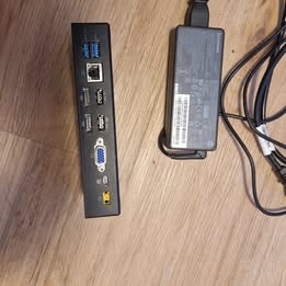 USB-C Dock, typ 40A9 + adapter 90W Lenovo