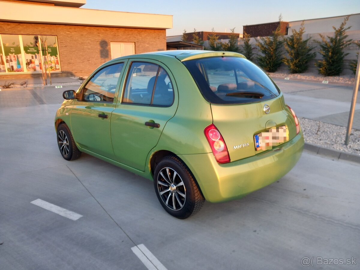 Predám Nissan Micra 1.0 48kw rok 2005