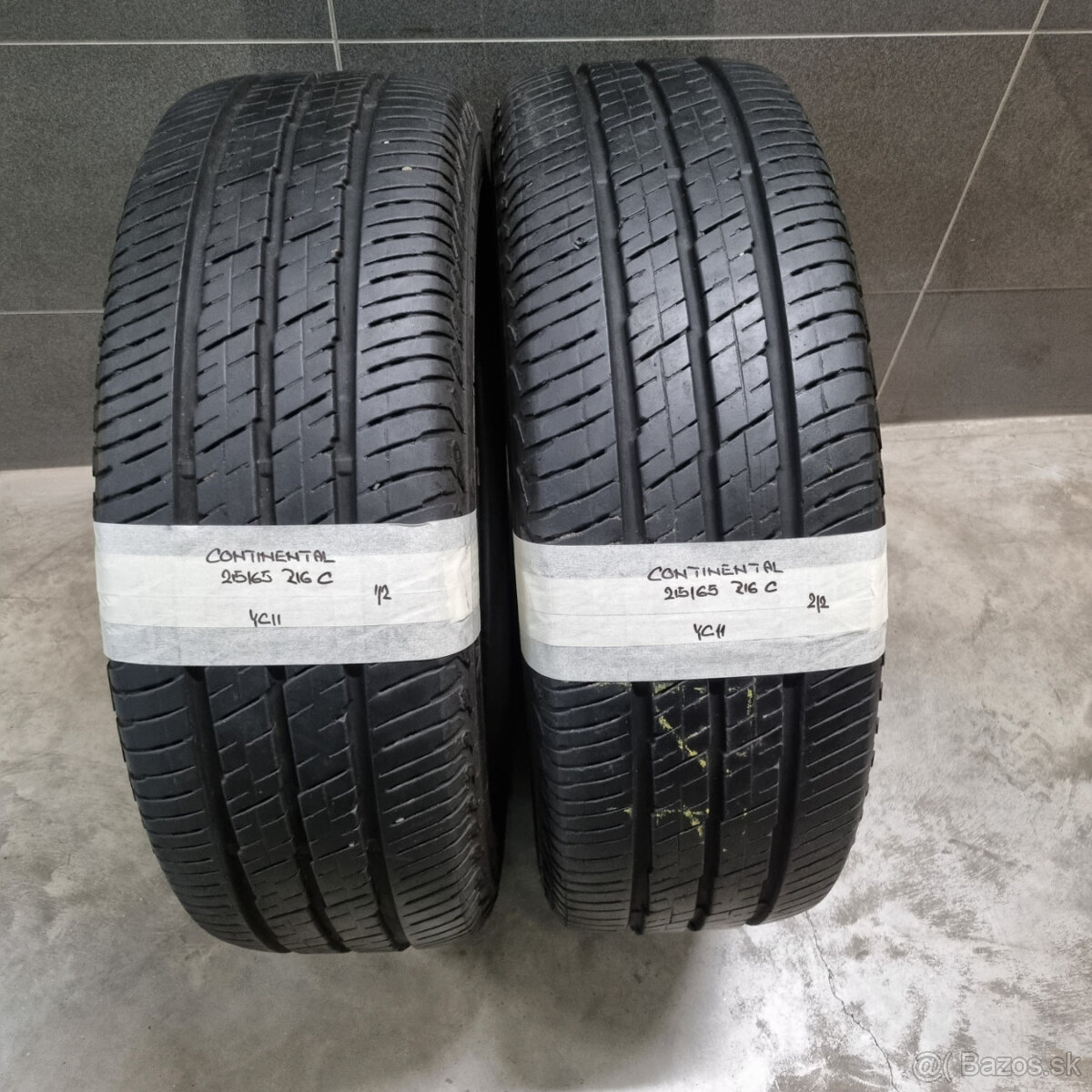 215/65 R16C CONTINENTAL dodávkové pneumatiky