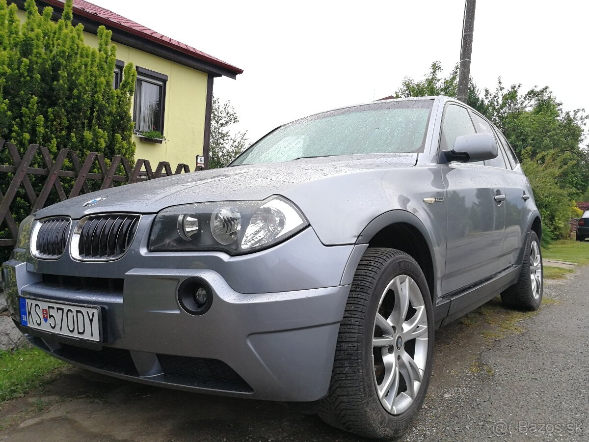 Bmw x3 2.5i +plyn x-drive 2005