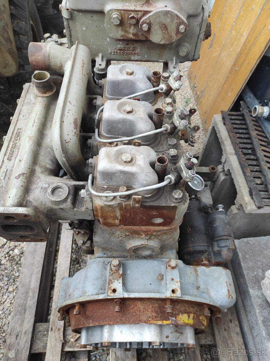 Predám motor deutz 3valec,dielensky lis