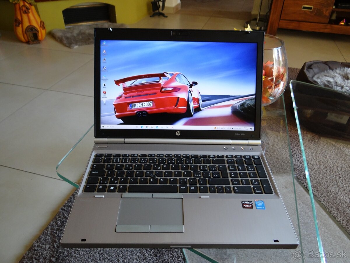 15.6" HP 8570p/ Core I5/ 8GB RAM/ 256GB SSD/ AMD Grafika