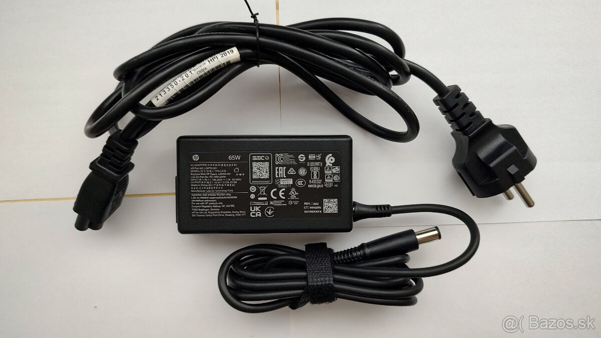 Napájací adaptér HP 65W TPN-LA16