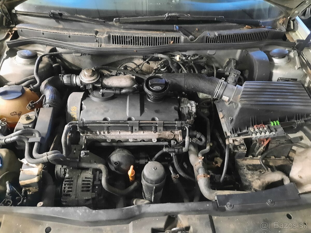 Motor 1,9 tdi 85kw AUY naj.285 000km, Volkswagen,