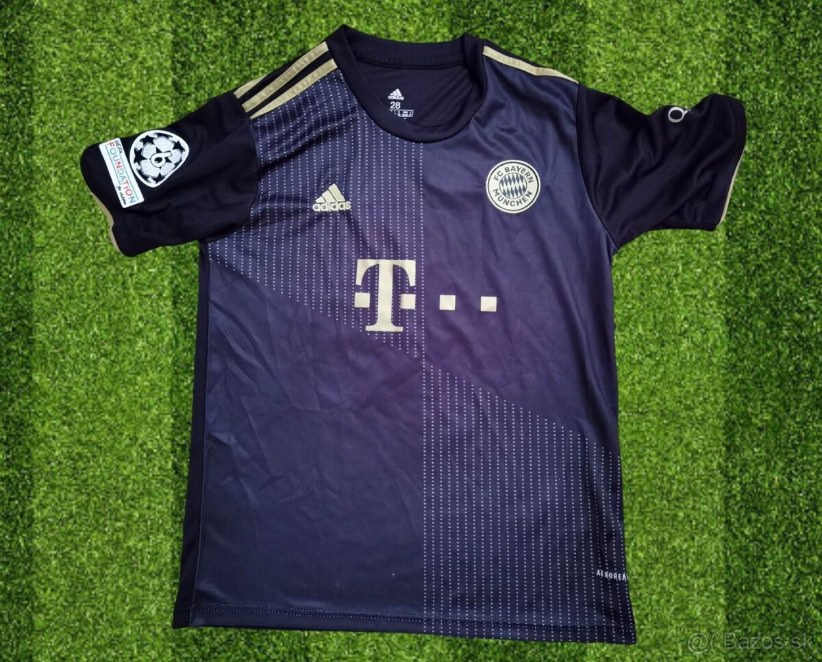 detský dres Lewandowski FC Bayern black