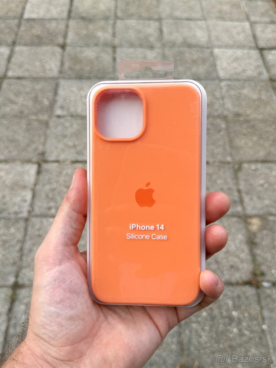 Kryt iPhone 14 Oranžový