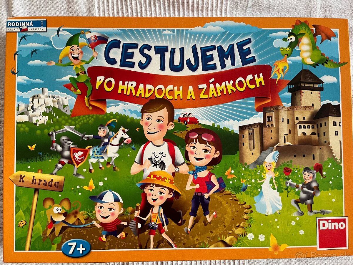 Rodinná hra - Cestujeme po hradoch a zámkoch