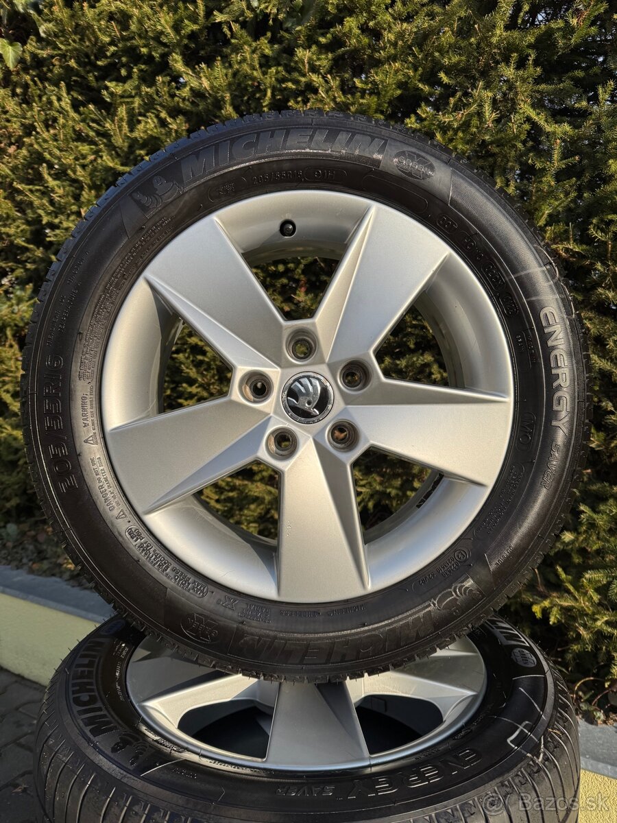 Originál Škoda elektróny 5x112 R16 205/55