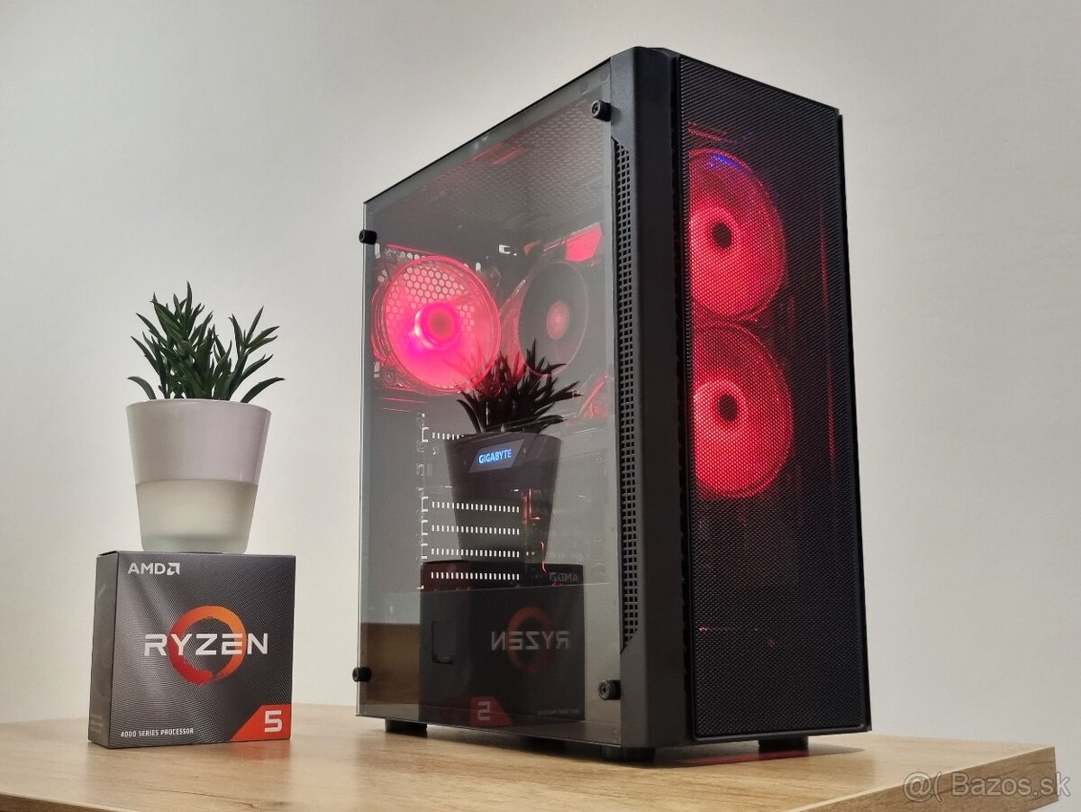 Herný PC /RTX 2060, Ryzen 5 4500, 16GB Ram/