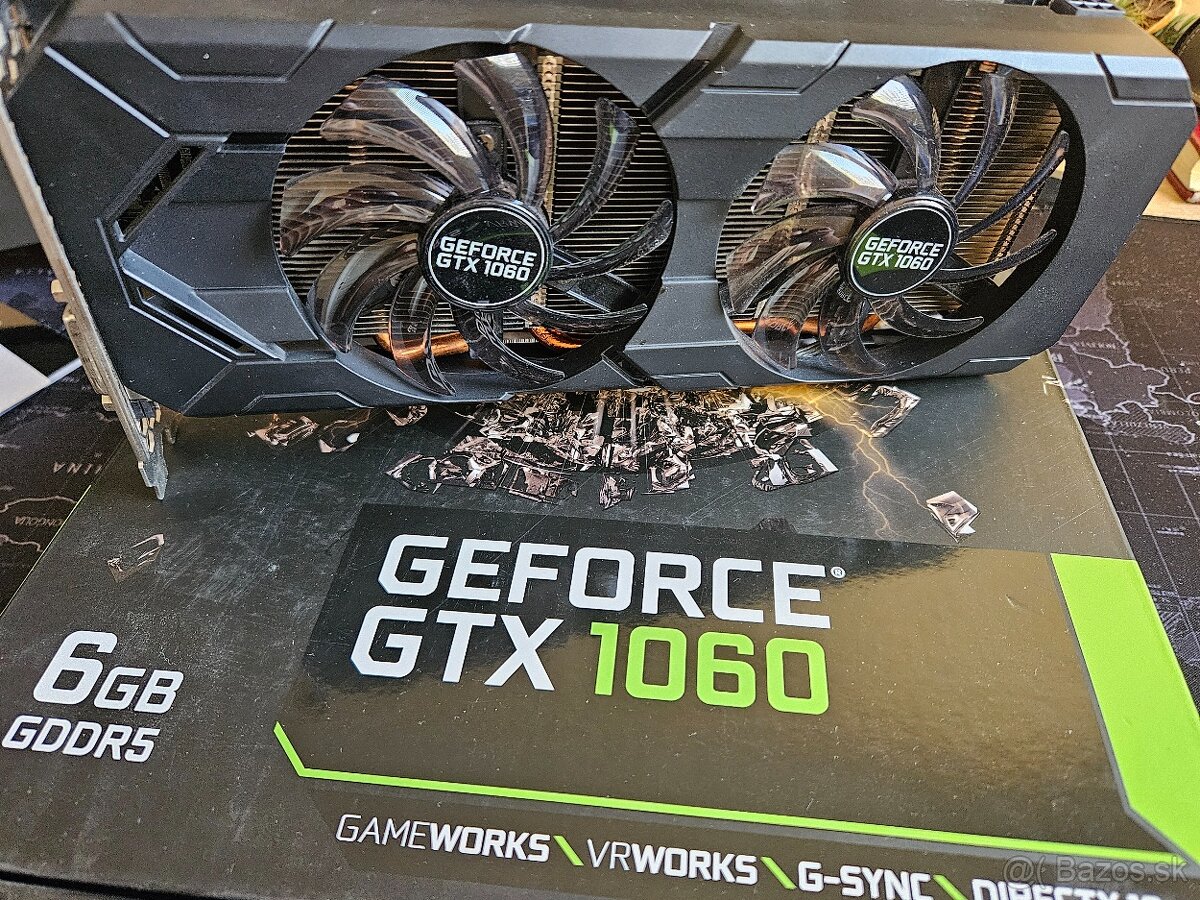 Gainward GTX 1060 6GB GDDR5 Nvidia