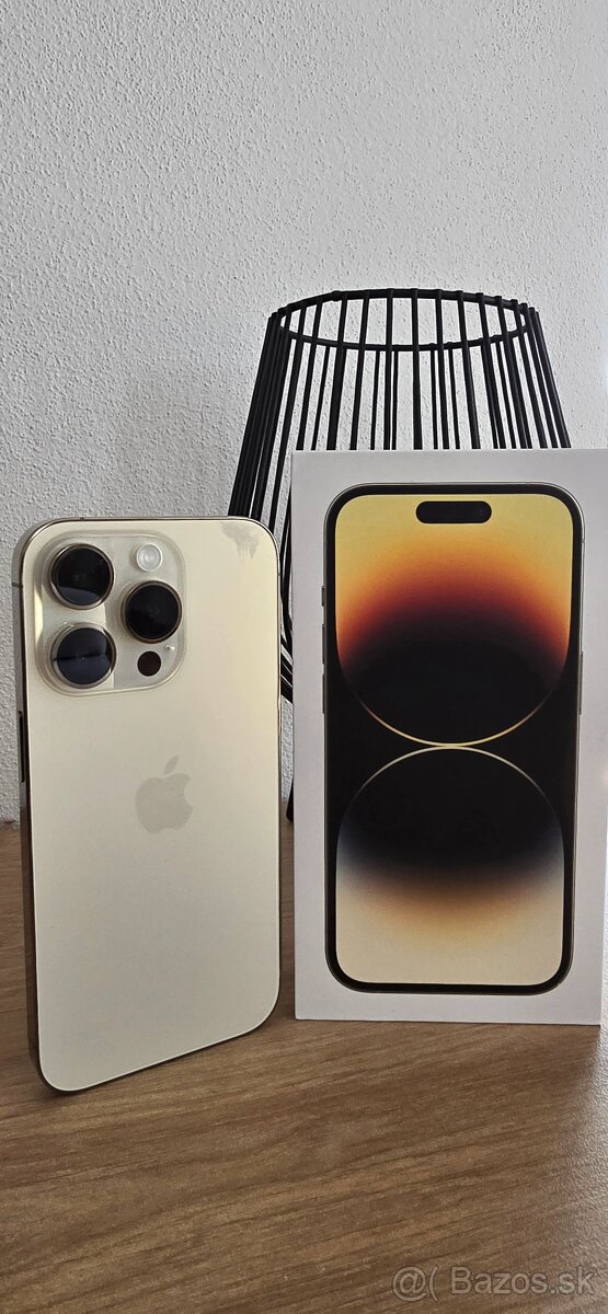 Apple iPhone 14 Pro, 256 GB Gold TOP STAV ZNÍŽENÁ CENA