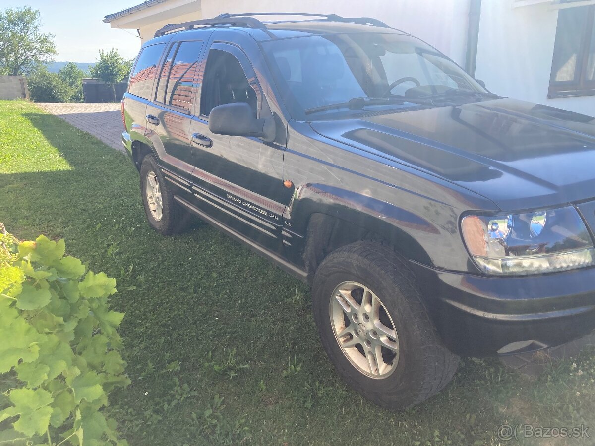 Jeep grand cherokee. 4,7 benzín plyn