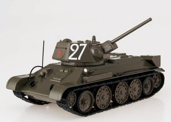 Tank T-34-75 1:43