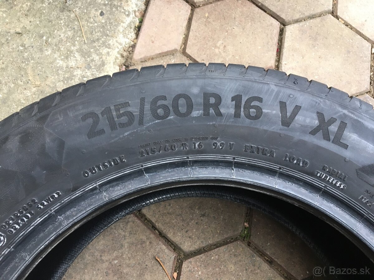 Pneumatiky 215/60r16 V XL