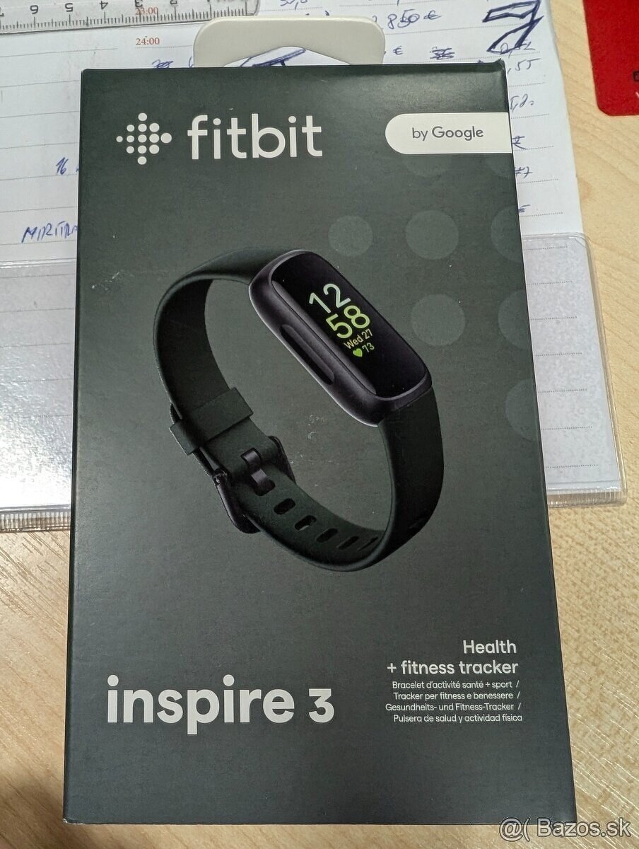 Fitbit Inspire 3 - nový