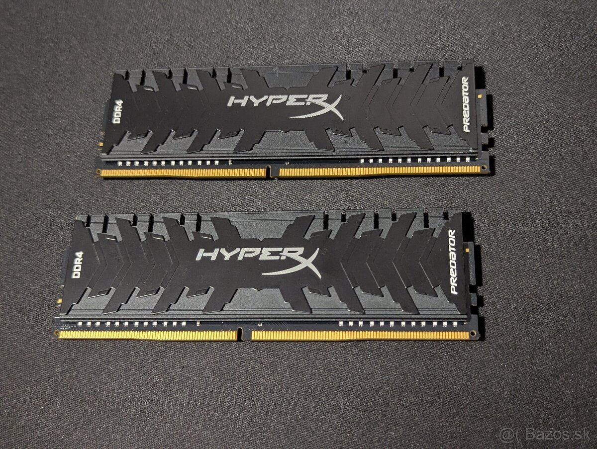 HyperX DDR4 16GB kit (2x8GB) 3200MHz