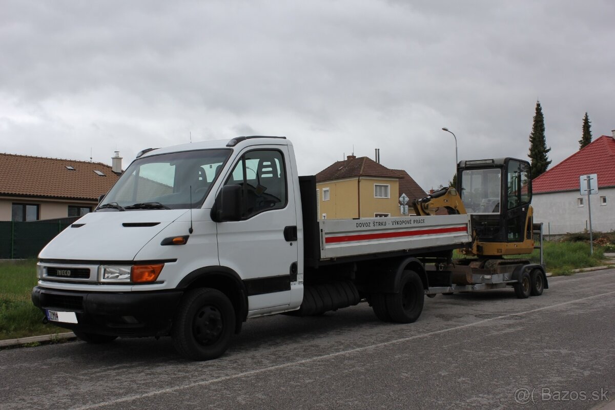 iveco 35C13 N1 do 3,5tony 3.stran. sklápač dupla