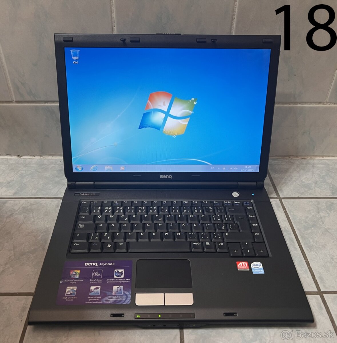 Benq JoyBook - Celeron - 1GB RAM - 160GB HDD