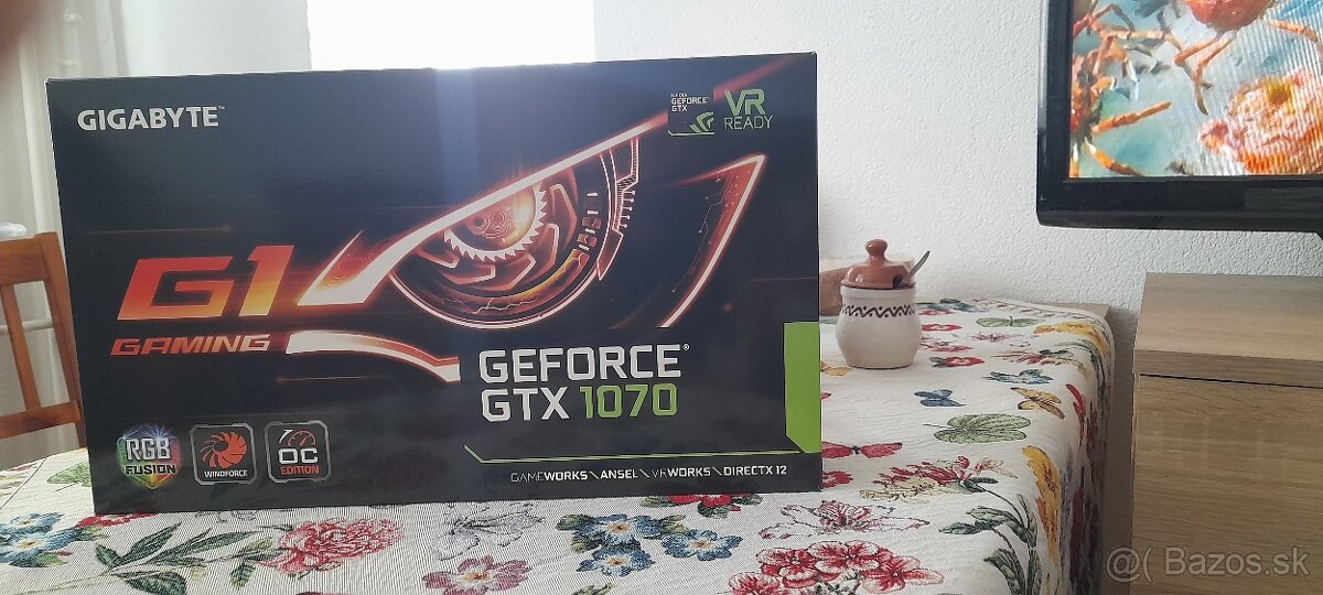 GeForce® GTX 1070 G1 Gaming 8G rev. 2.0