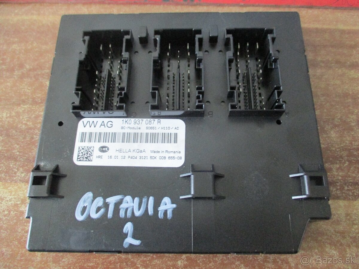 Octavia 2 jednotka komfortu BCM - 1K0937087R