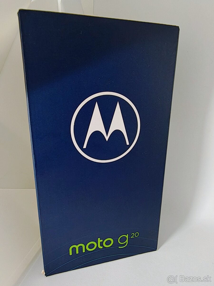 MOTOROLA G20 4/64 modrá dualSIM NOVÁ ZÁRUKA