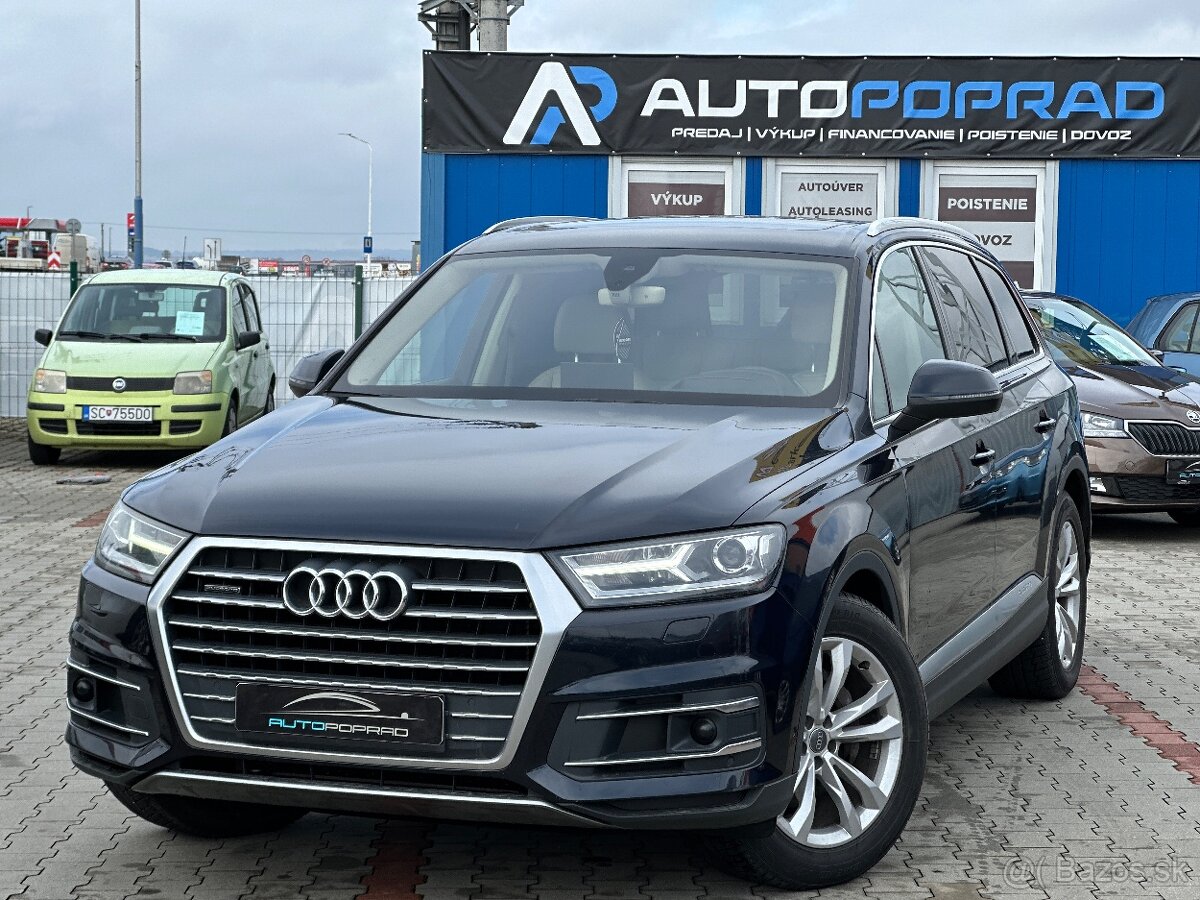 AUDI Q7, komplet servisna historia, TOP STAV