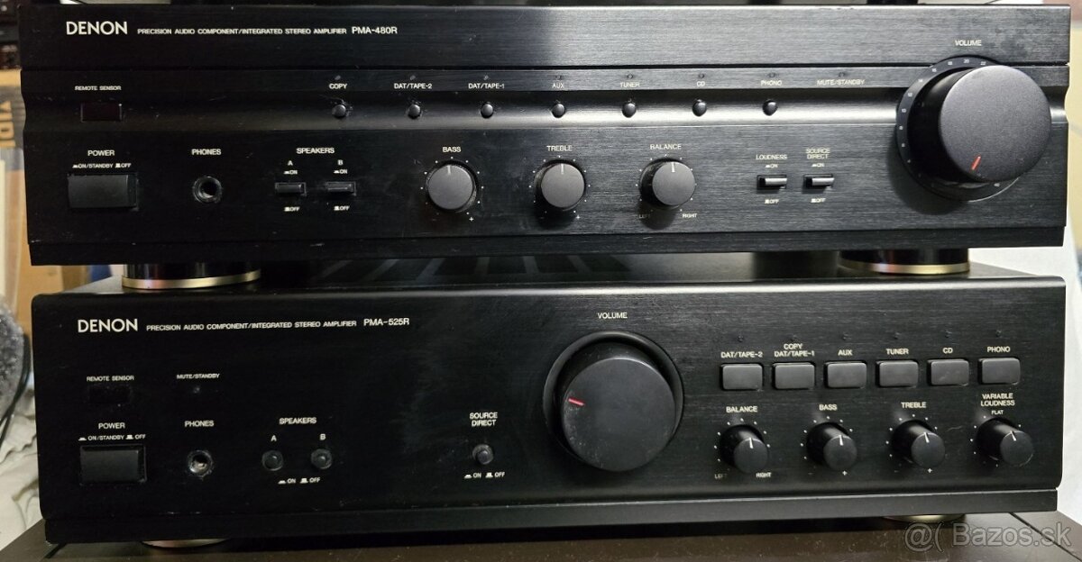 DENON PMA-717, PMA-480R, PMA-525 3x stereo zosilovač