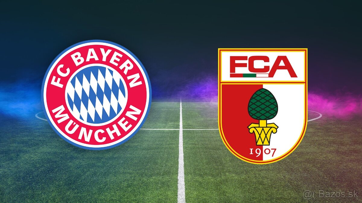 vstupenky na zápas FC Bayern Mníchov -  FC Augsburg