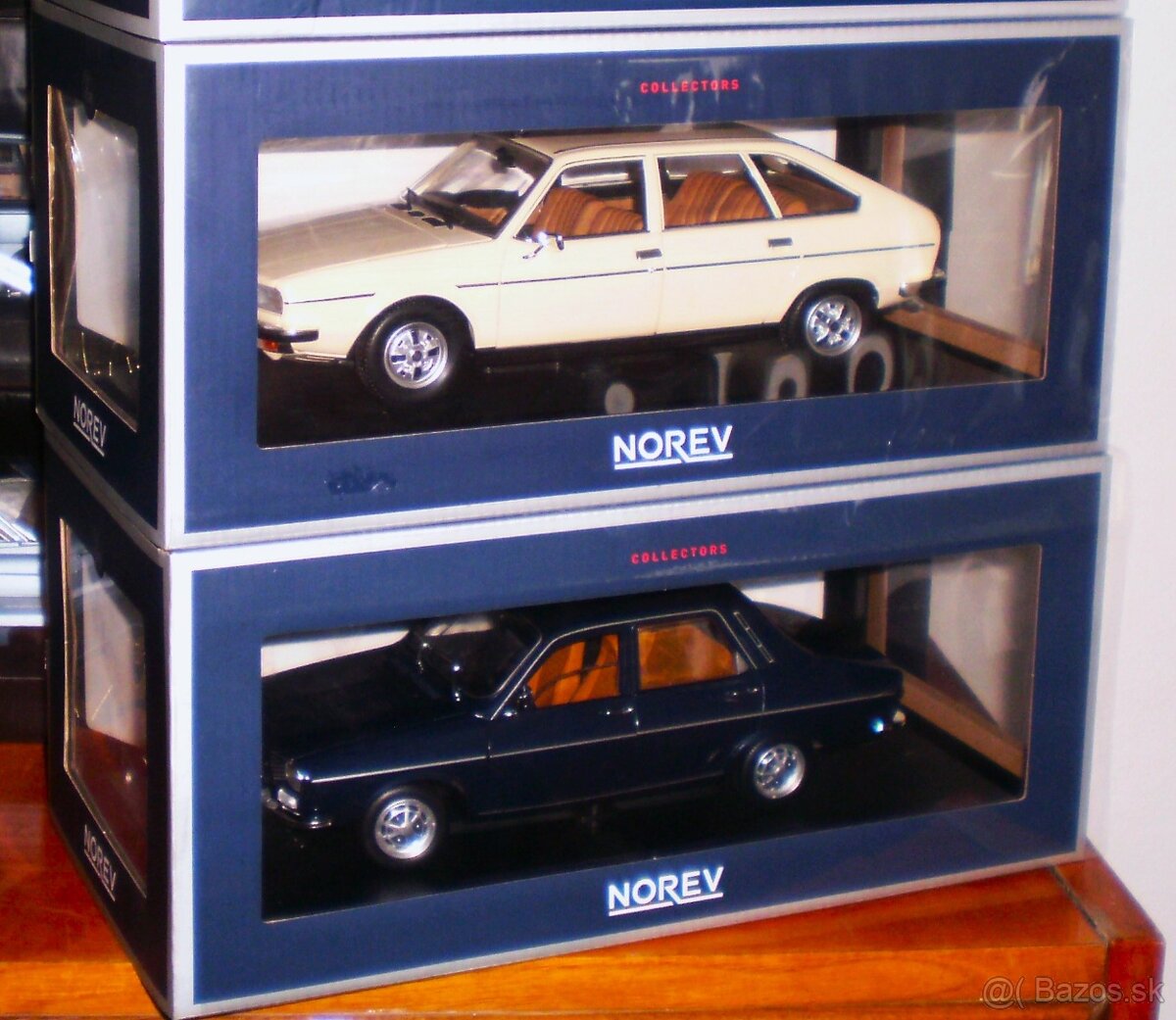 RENAULT 12 TS /1973/ a RENAULT 20 TS/1978/ , NOREV , 1:18