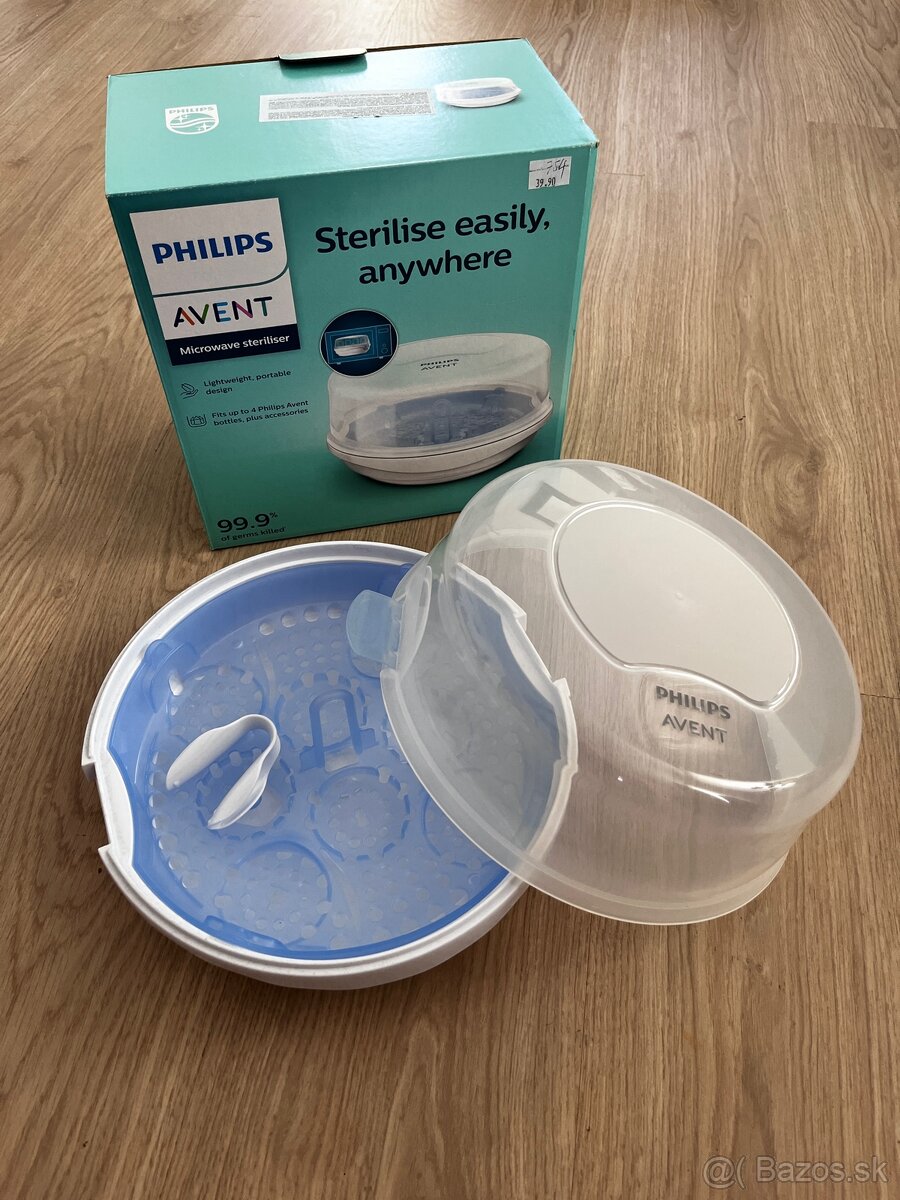 Parný sterilizátor do mikrovlnky značky Philips Avent