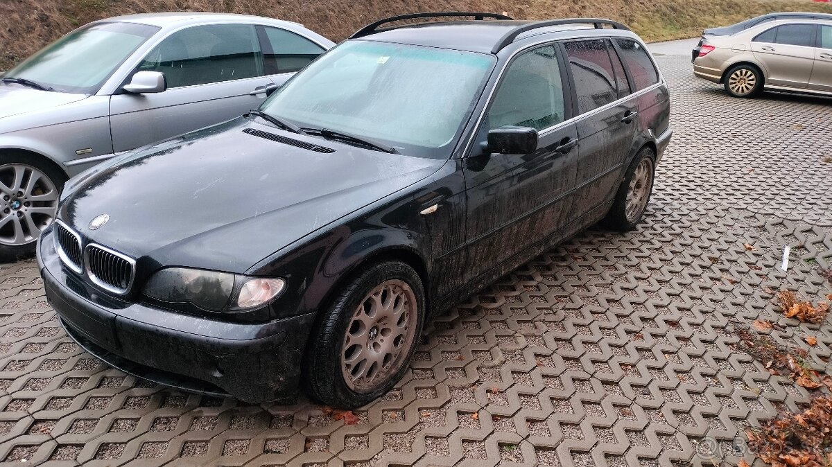 Rozpredám na diely BMW E46 330d 135kw manual