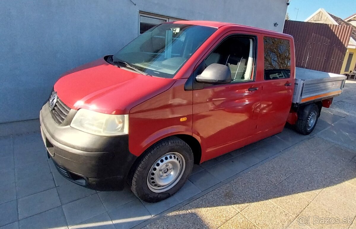 Predam volkswagen transporter t5 1.9tdi 77kw valnik 6miest