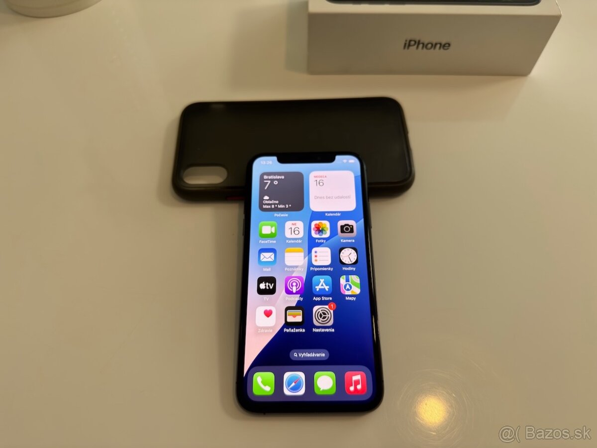 Predám iPhone XS 64GB – BLACK, 100% STAV