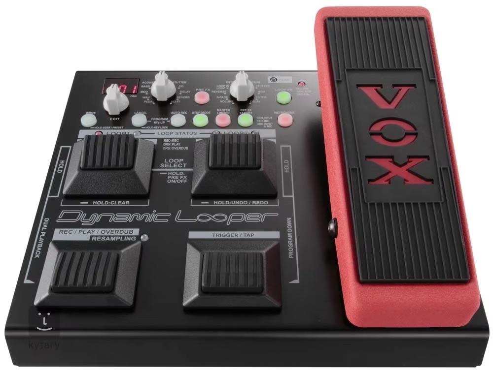 Predám skvelý nožný VDL1 Dynamic Looper VOX pre gitaristov