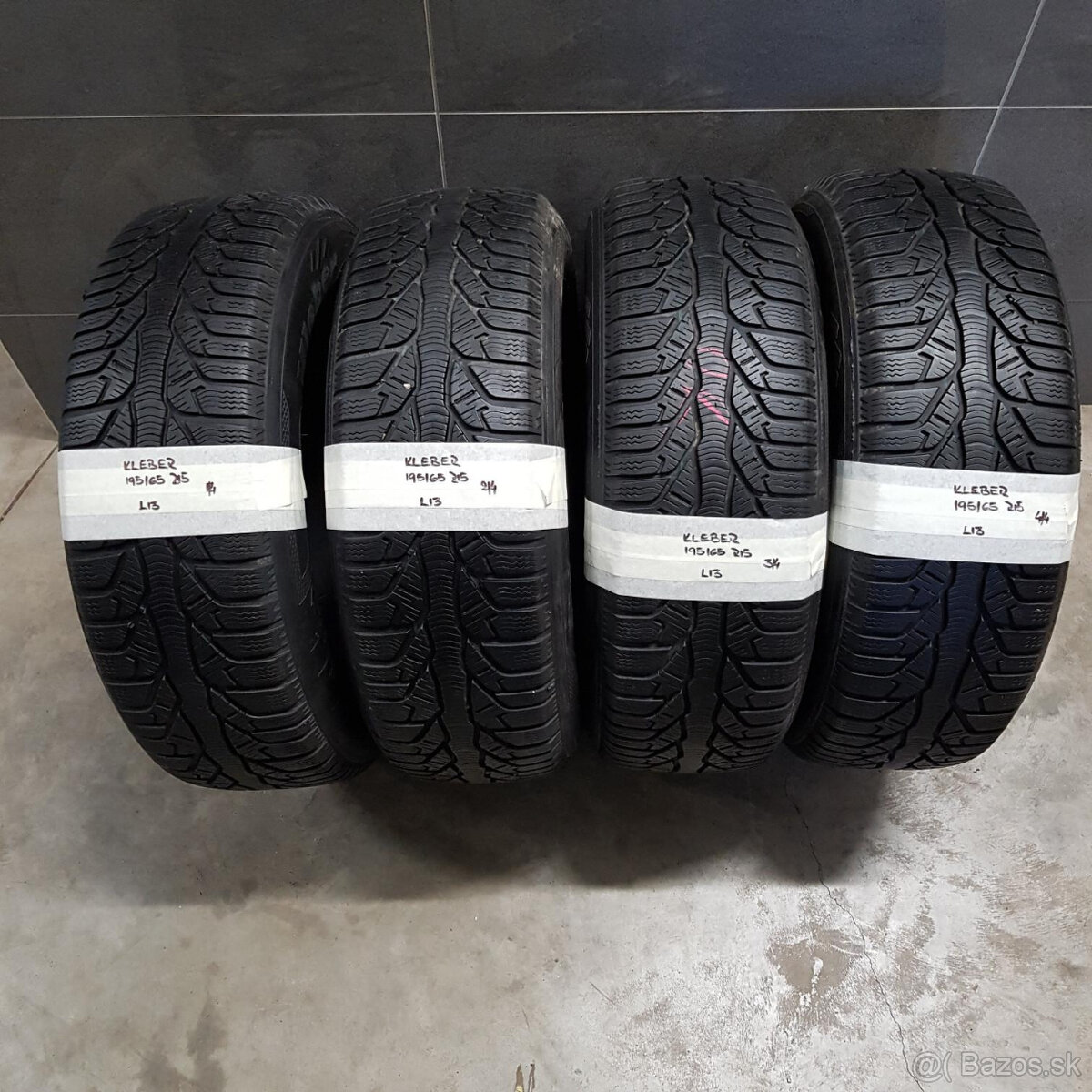 Zimné pneumatiky 195/65 R15 KLEBER