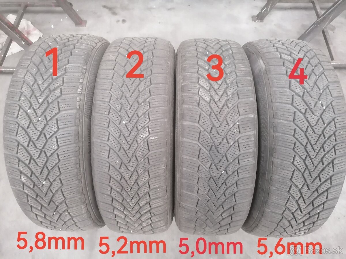 185/60R15 zimné pneu