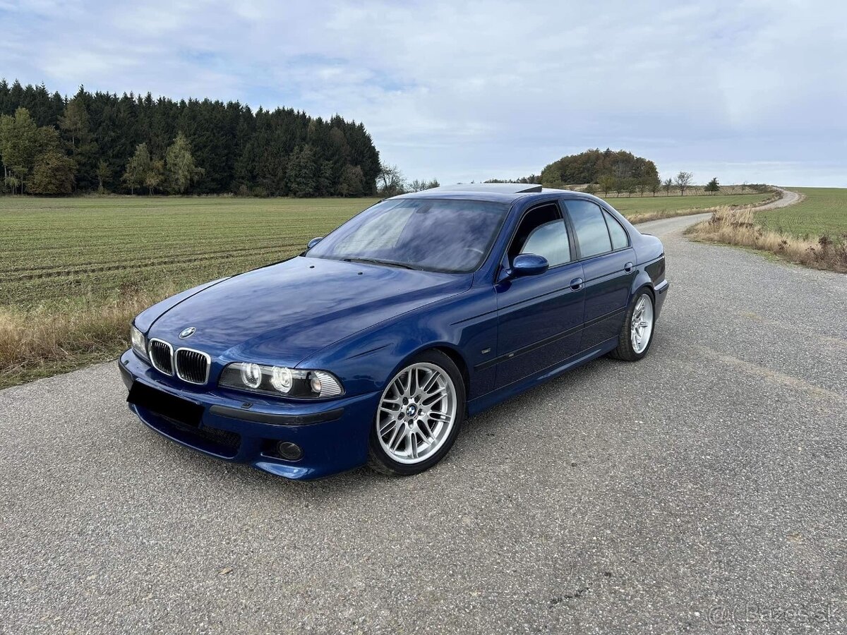 Bmw e39 m5, celokožený interiér