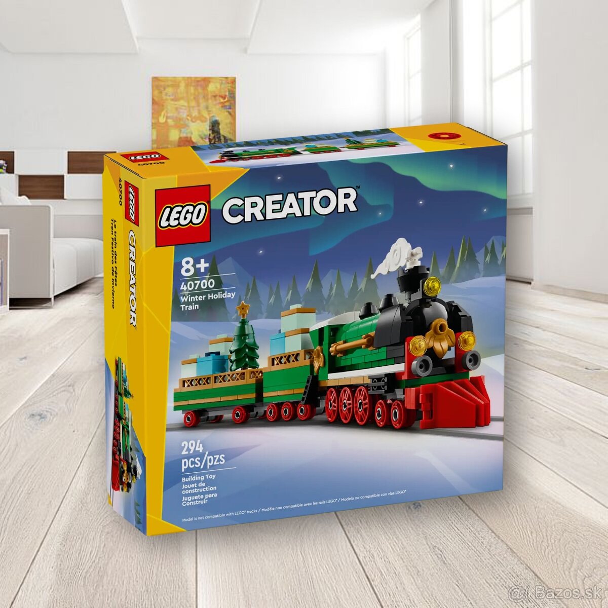 Lego 40700 Vianočný vláčik