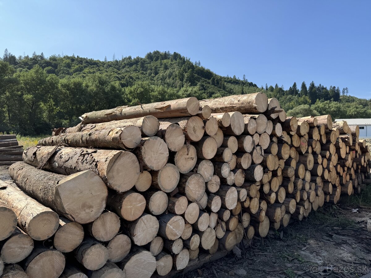 Predaj dreva (smrek, jedľa, buk), palivové drevo a štiepka