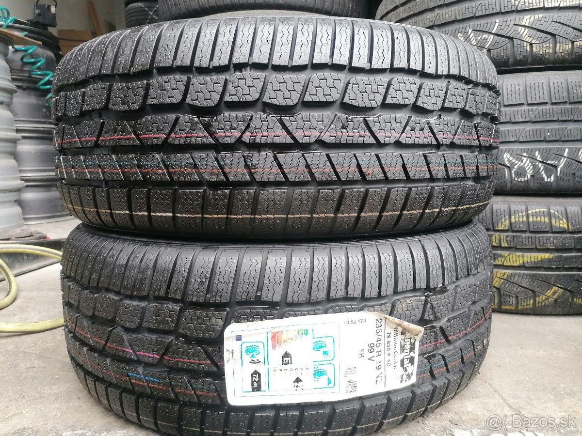 Zimné pneu = 235/45 R19 = CONTINENTAL = 2ks