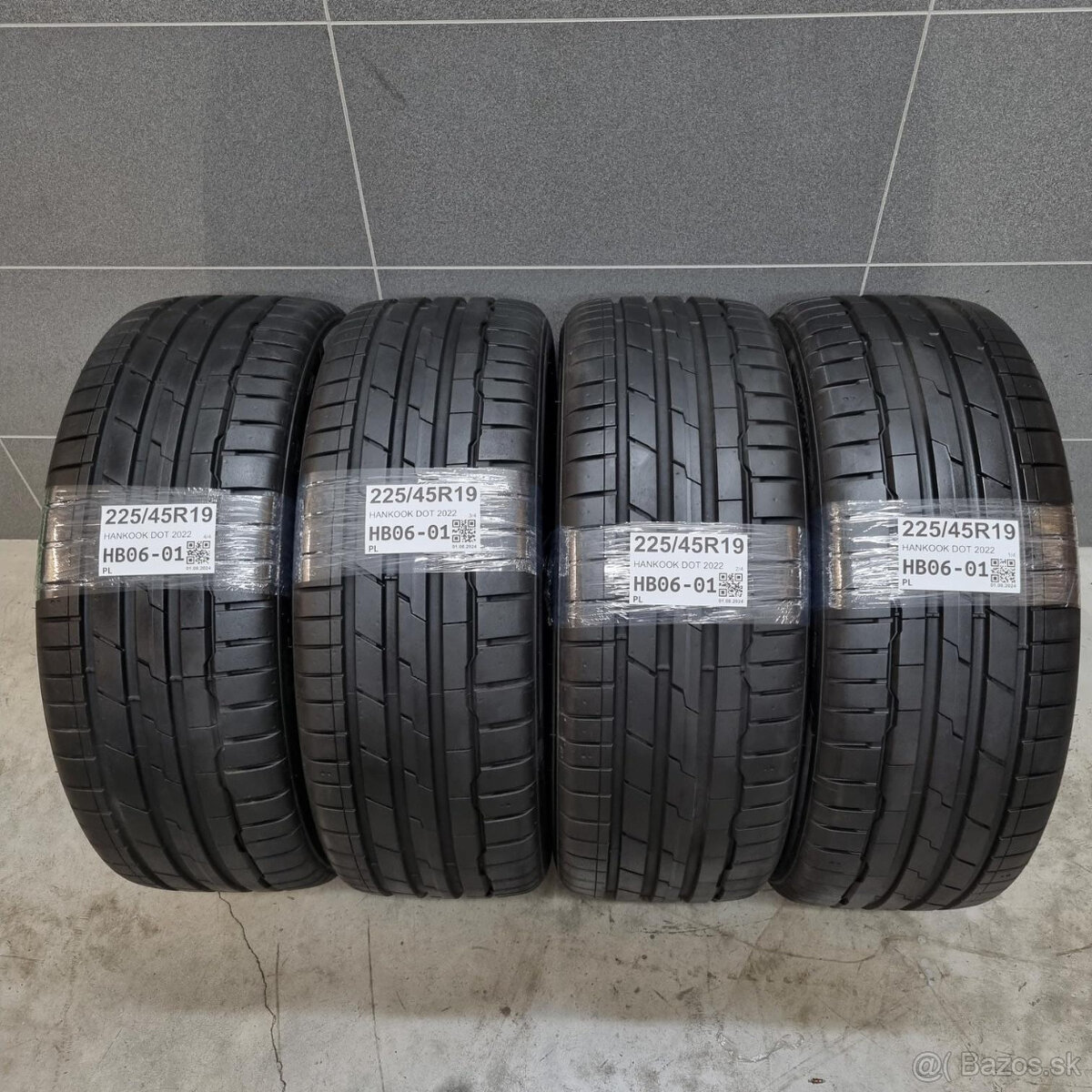 Letné pneumatiky 225/45 R19 HANKOOK DOT2022