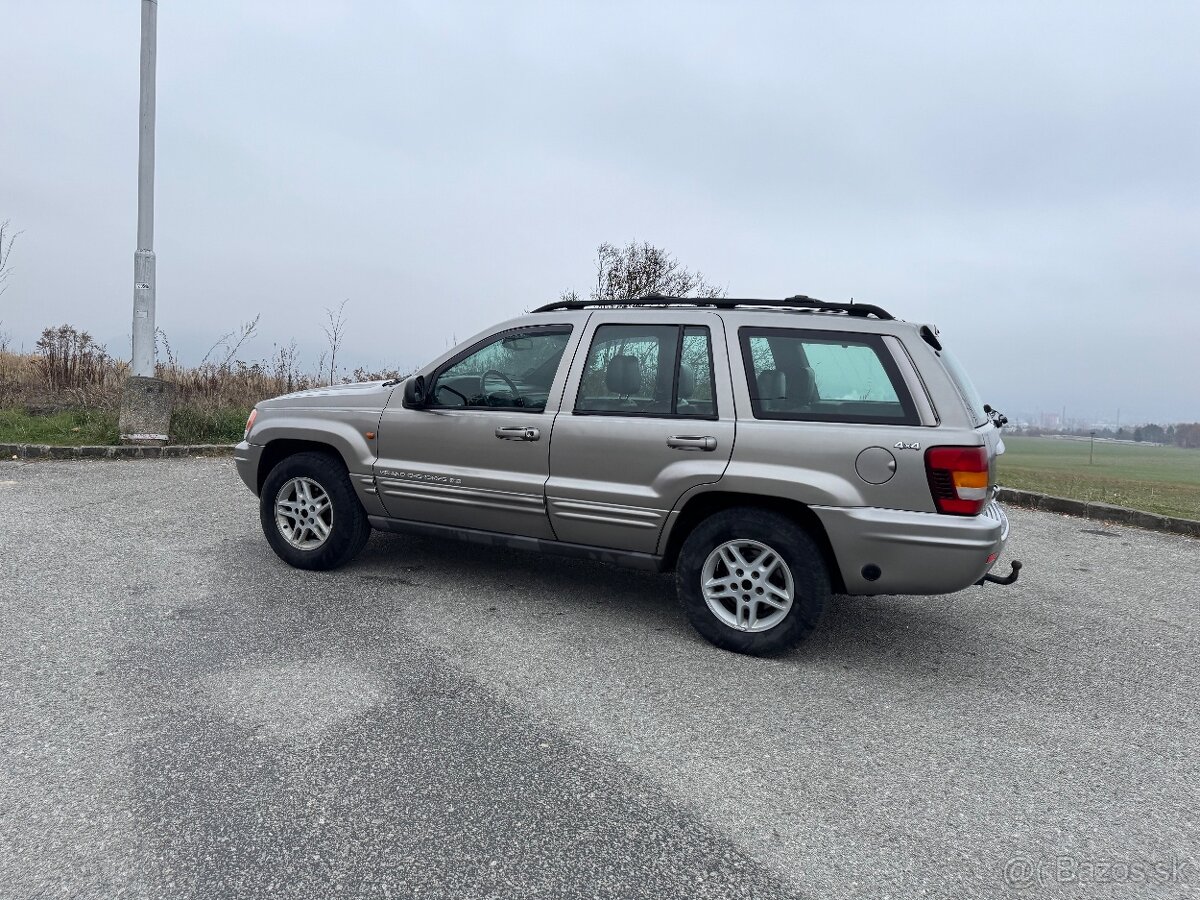 Jeep GrandCHerokee 4,7 benzín+LPG