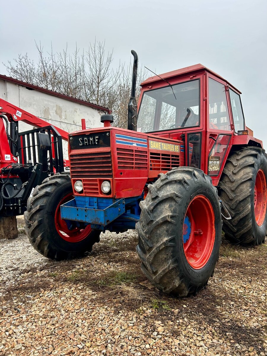 Traktor SAME Leopard 85 + veža