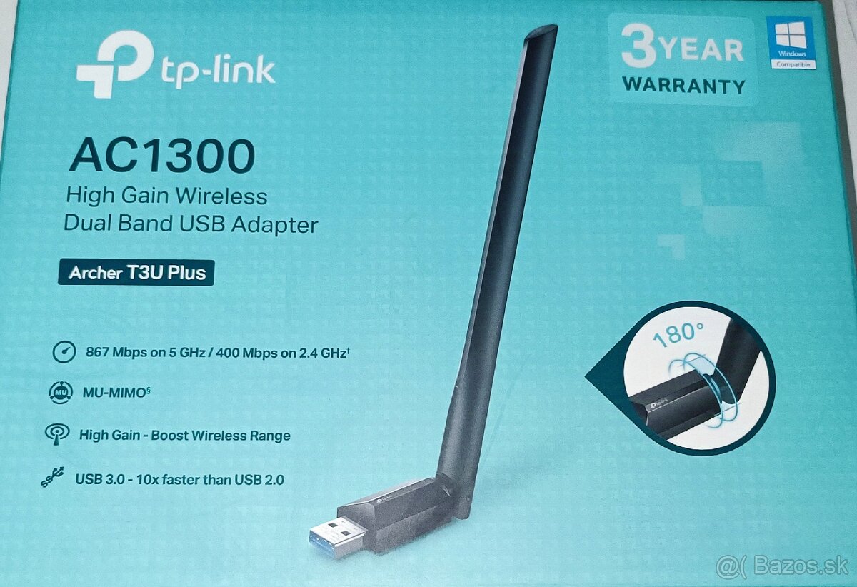 TP-Link Archer T3U Plus (usb wifi)