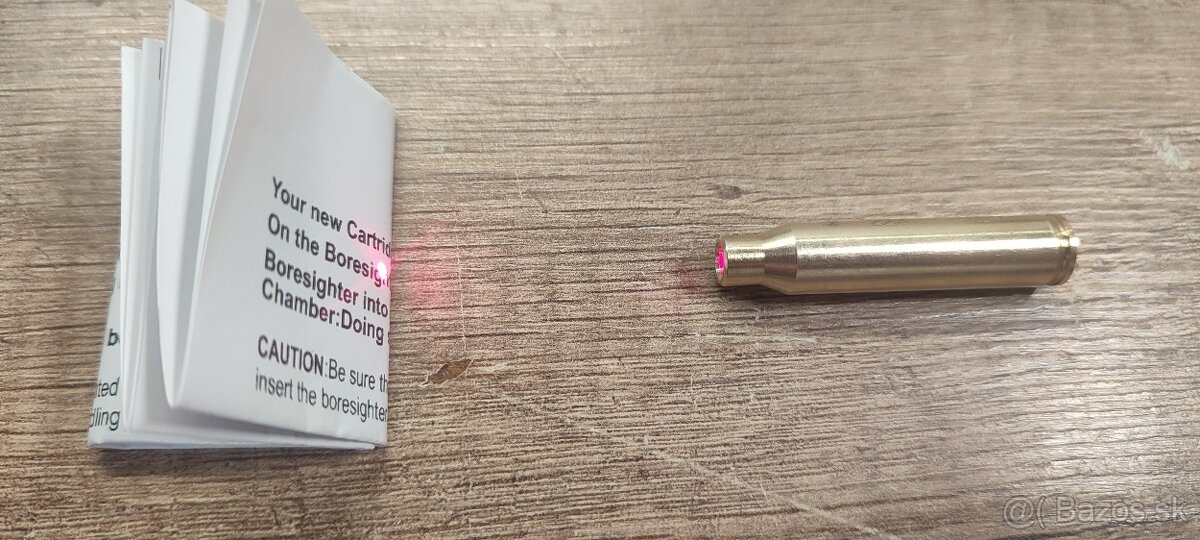 Laserový nastrelovač na zbran kaliber 0.223