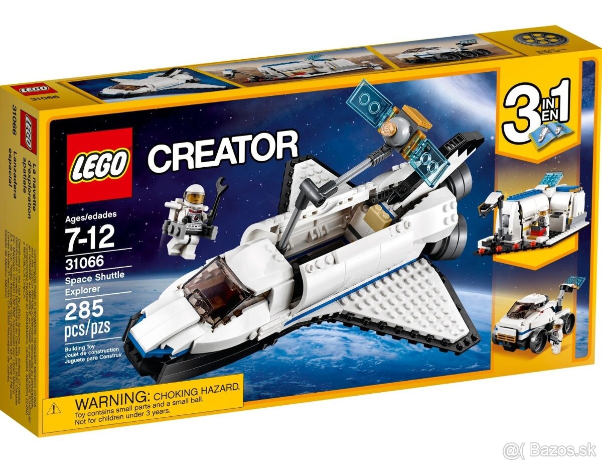 LEGO Creator 31066 - Vesmírny prieskumný reketoplán