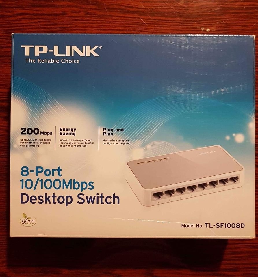 TP LINK SWITCH 8 PORTOVÝ